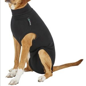 New in package black suitical surgery recovery dog shirt